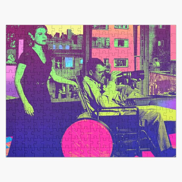 Item preview, Alfred Hitchcock Rear Window Featuring James Stewart and Grace Kelly Officially Licensed Fan Art designed and sold by Mauswohn.