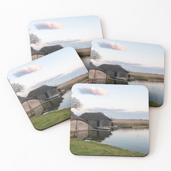 Item preview, Hickling Broad boat houses designed and sold by cdkphotos.