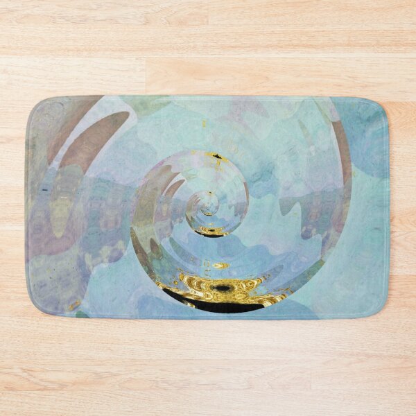 Item preview, Turquoise Ocean Waves Water Pink designed and sold by geodeart.