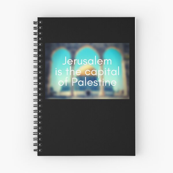Item preview, Jerusalem is the Capital of Palestine designed and sold by StabbyCat.