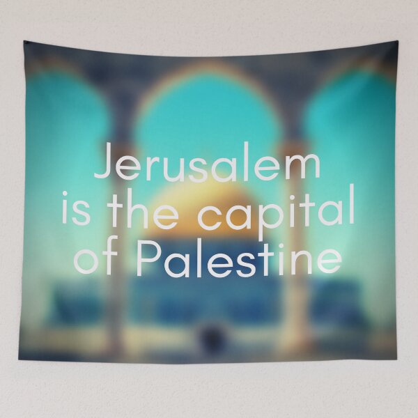 Item preview, Jerusalem is the Capital of Palestine designed and sold by StabbyCat.
