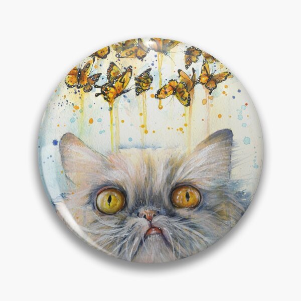 Item preview, Persian cat whit Butterfly designed and sold by zanbo.