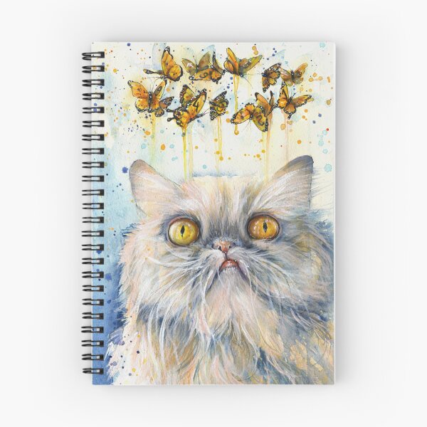 Item preview, Persian cat whit Butterfly designed and sold by zanbo.