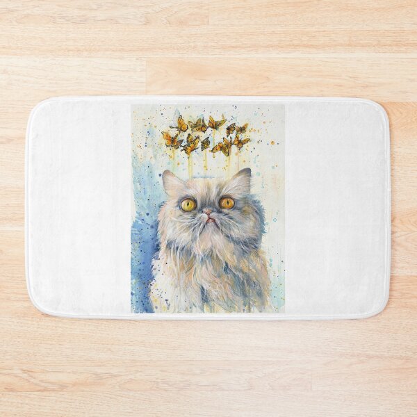 Item preview, Persian cat whit Butterfly designed and sold by zanbo.
