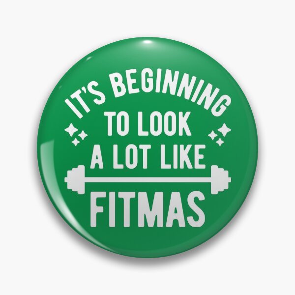 Item preview, It's Beginning To Look A Lot Like Fitmas (Funny Christmas Gym Pun) designed and sold by Brogress Project.
