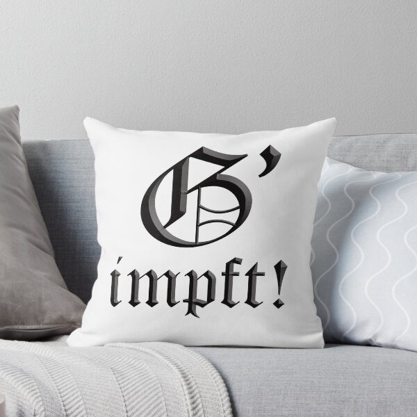Item preview, G'impft! - Bavarian Dialect 4 "Vaccinated" designed and sold by Art-Frankenberg.