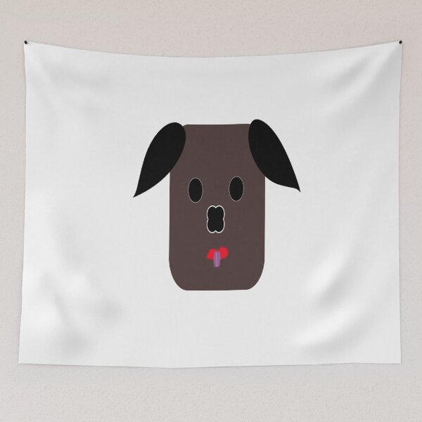 Item preview, CUTE DOG STICKING OUT THEIR  TONGUE  designed and sold by RetroPlaceee.