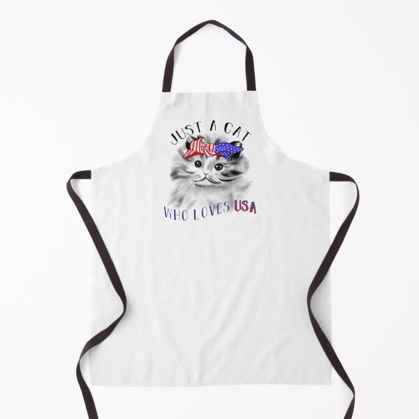 Item preview, Just A Cat Who Loves USA designed and sold by Dutlu.