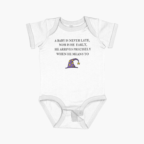 Item preview, A Baby Is Never Late designed and sold by TheMinnie.