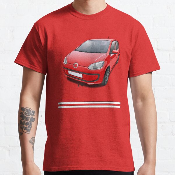 German City Car - Red Classic T-Shirt
