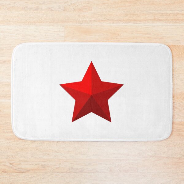 Item preview, Three-dimensional red star isolated on the white background designed and sold by deeplaxman.