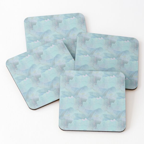 Item preview, Green Agate Slices Abstract designed and sold by geodeart.