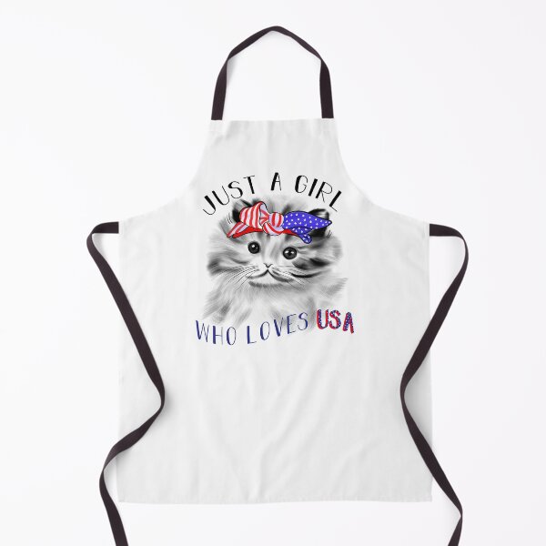 Item preview, Just A Girl Who Loves USA designed and sold by Dutlu.