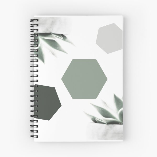 Item preview, Succulents and hexagons designed and sold by adiosmillet.