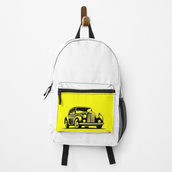 Item preview, Old vintage car isolated on yellow background designed and sold by deeplaxman.