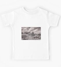 Monochrome Rocks Kids Tee