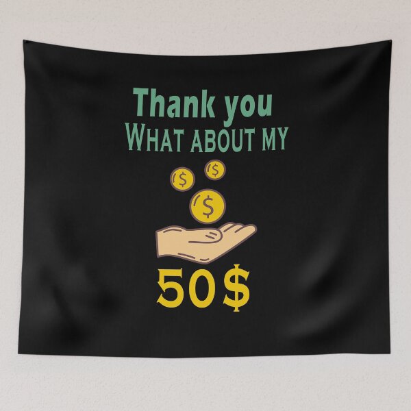 Item preview, Fuuny tax day Thank you! What about my $50, gift idea for tax day,numbers,tax season,accrual,data,accounting,job,work designed and sold by Mac Store.