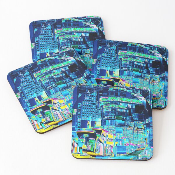 Item preview, Warsaw Poland Glitch Art designed and sold by glitchhub.