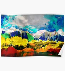 Mountains Poster