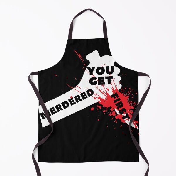 Item preview, you get murdered first designed and sold by November17th.