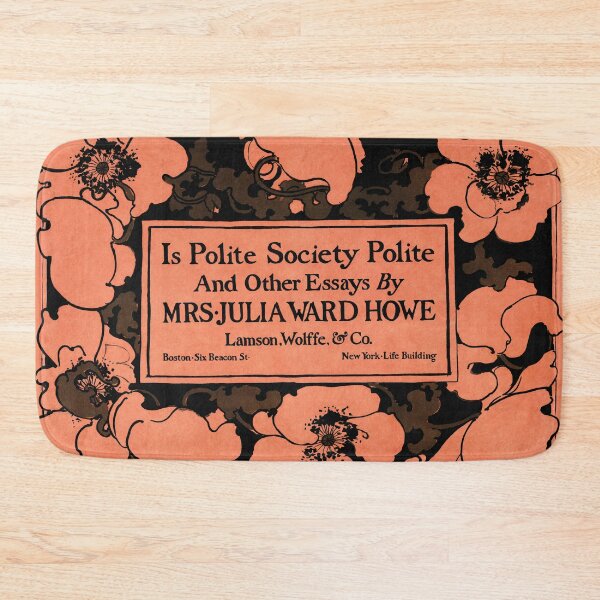 Item preview, Ethel Reed, flowers in art nouveau style, Is Polite Society Polite and Other Essays (1895) Vintage designed and sold by Orianah.
