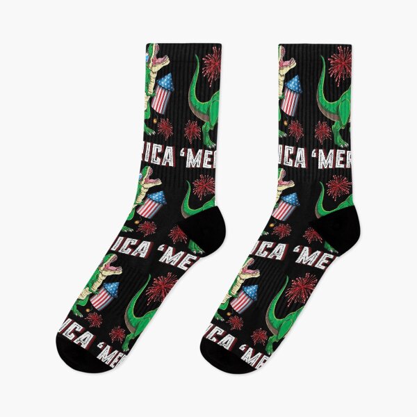 Artikelvorschau, Feuerwerk 4. Juli Merica Kids T Rex Dinosaurier entworfen und verkauft von mejeoshop.