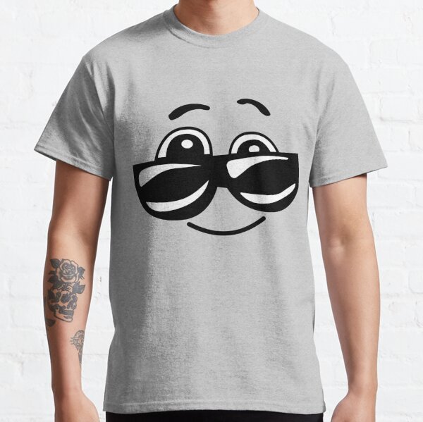 "Roblox Man face" T-shirt by Kunjtrivedi | Redbubble