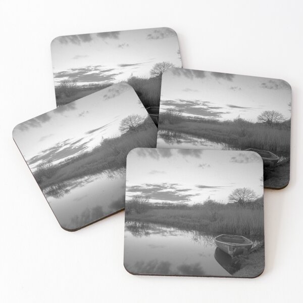 Item preview, Black and white Hickling Broad designed and sold by cdkphotos.