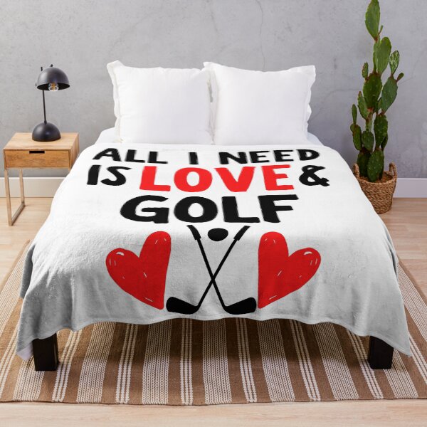 Item preview, All I need is love and golf designed and sold by TheGreenGoat.