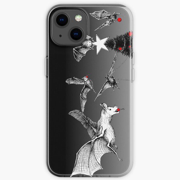 Bat Holiday iPhone Soft Case
