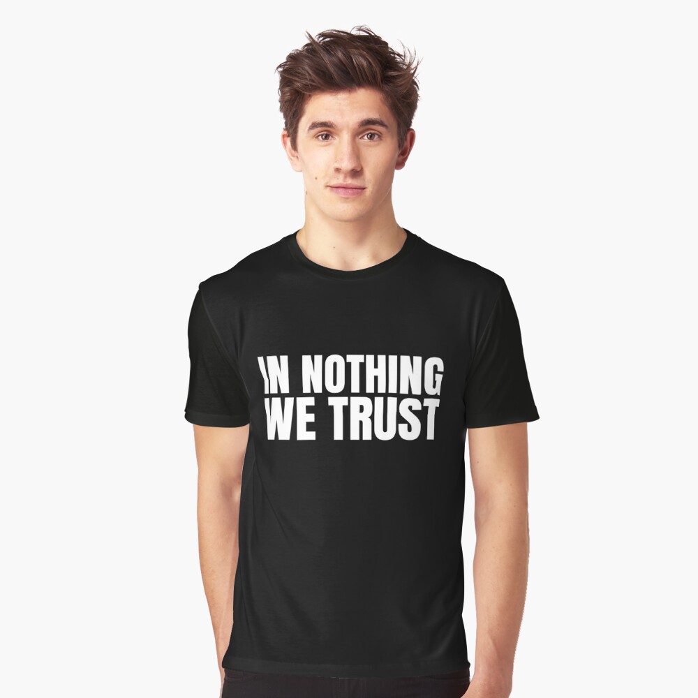 In Nothing We Trust Short Sleeve Tee - White/combo