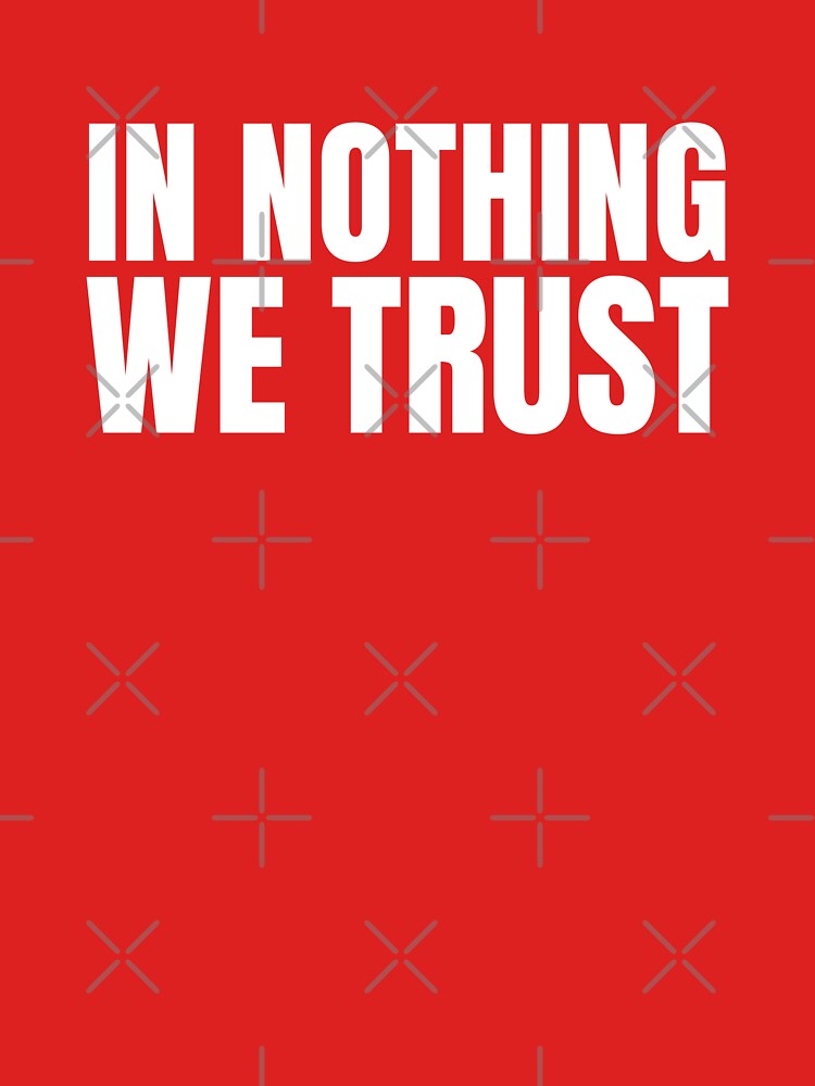 In Nothing We Trust Short Sleeve Tee - White/combo