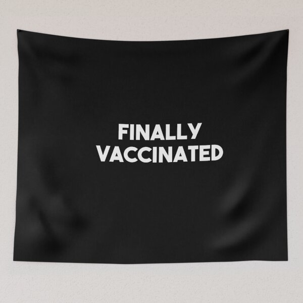 Item preview, Finally Vaccinated  designed and sold by Heddar Badreddine.