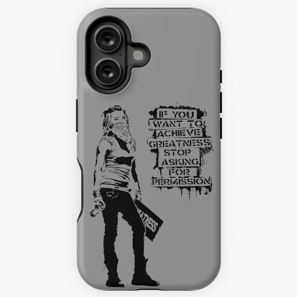 Item preview, Citation de Banksy Greatness Girl designed and sold by belugastore.