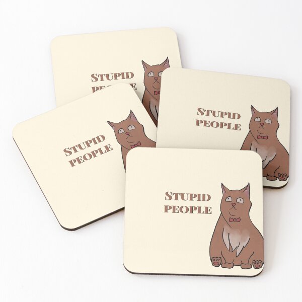 Item preview, Stupid people designed and sold by Tamm-art.