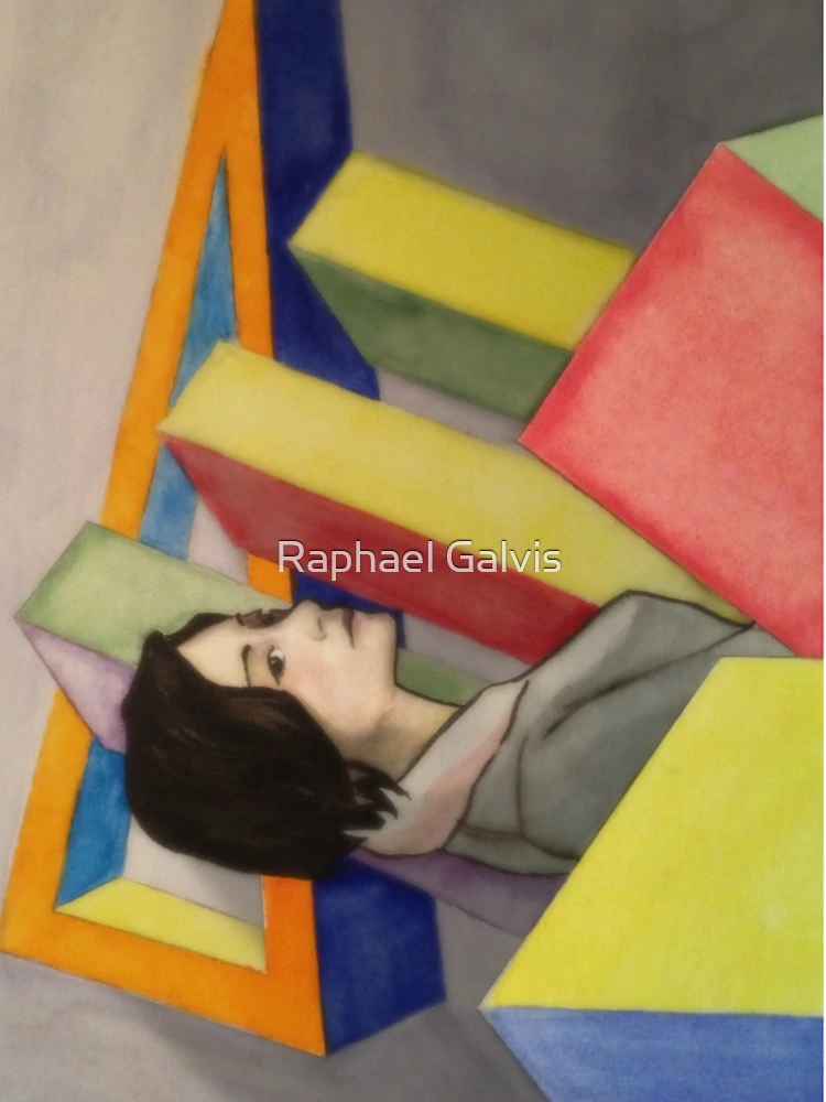 Thumbnail 4 of 4, iPhone Case, Blocks designed and sold by Raphael Galvis.