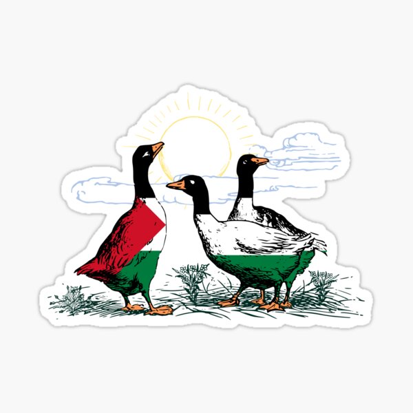 Item preview, Palestine Geese designed and sold by Fusti.