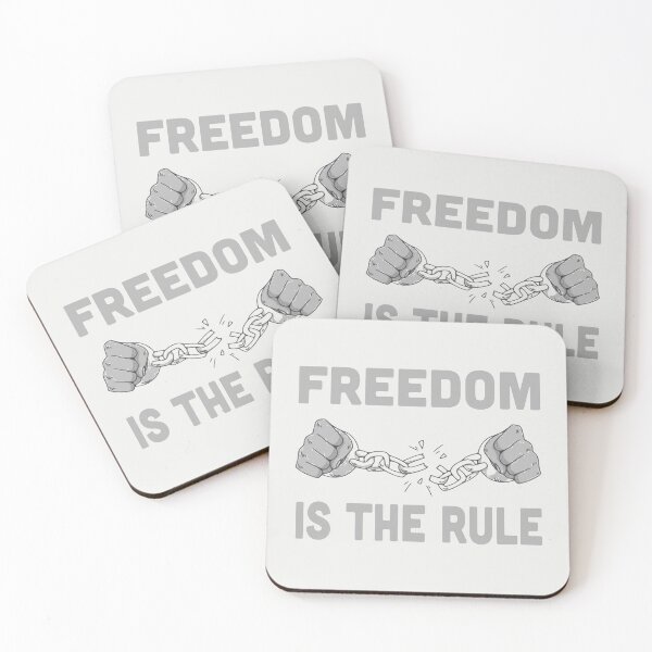 Item preview, FREEDOM IS THE RULE designed and sold by SPACESHEEP0202.