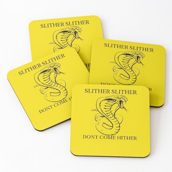 Item preview, Gadsden Flag Variant Slither Slither Dont Come Hither designed and sold by Freihalt.