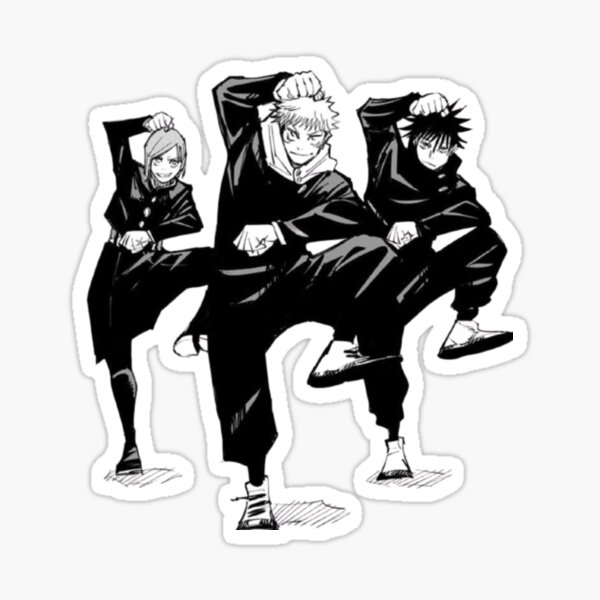 Jujutsu Kaisen Trio Shirt - Freedomdesign