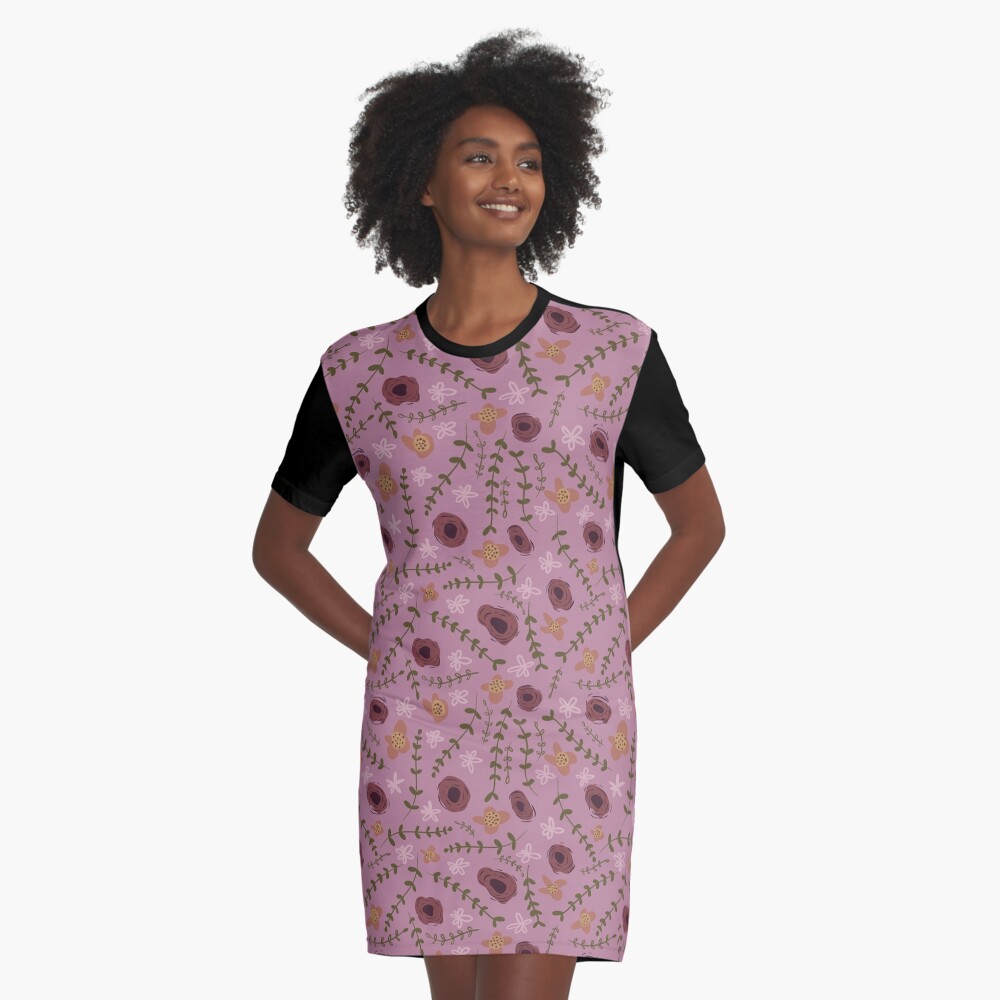 Item preview, Graphic T-Shirt Dress designed and sold by LilyBurgess.