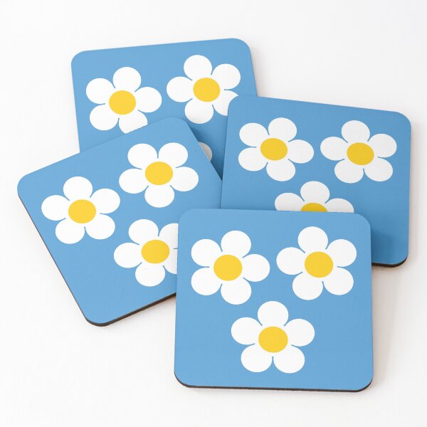 Item preview, Big White Daisy Flowers designed and sold by VicEllisArt.