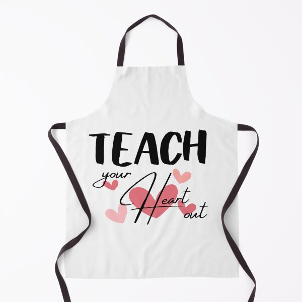 Item preview, Teach your heart out, teacher life designed and sold by sirina2796.
