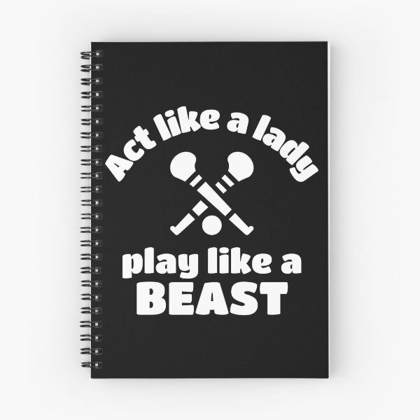 Item preview, Camogie: Act like a lady play like a beast designed and sold by TheGreenGoat.
