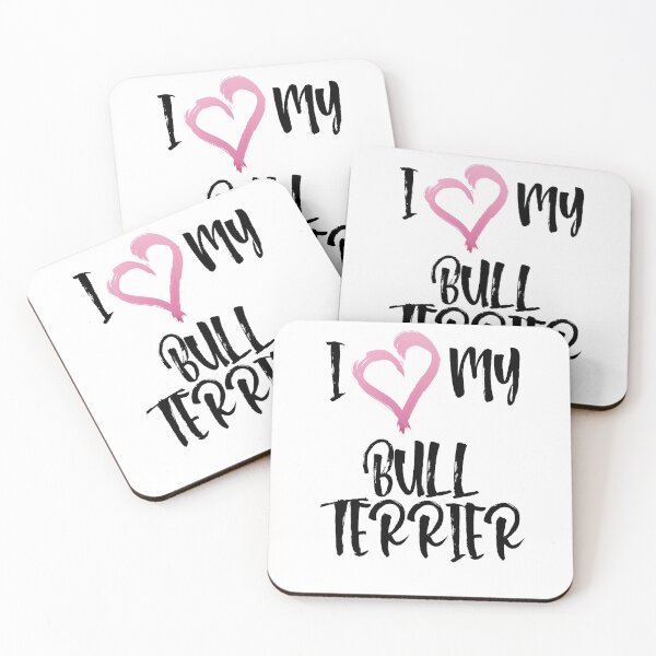 Item preview, I Heart My Bull Terrier! Especially for Bull Terrier Dog Lovers! designed and sold by rs-designs.