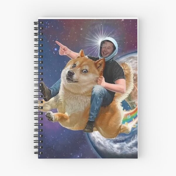 Item preview, Elon on the Doge ! designed and sold by NiceDesigning.