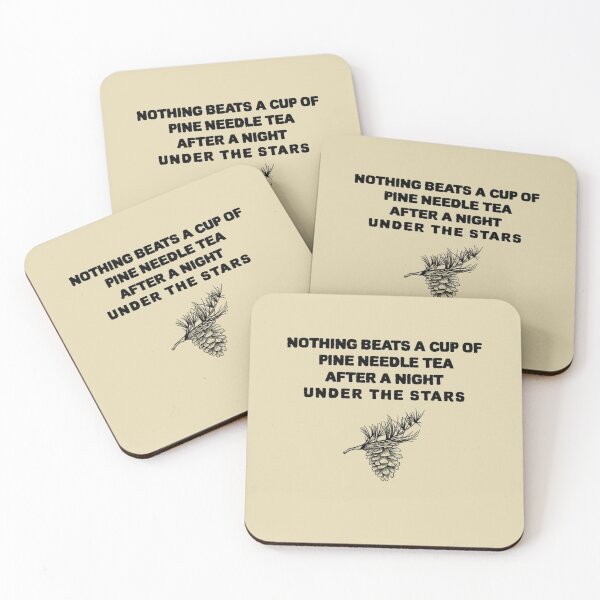 Item preview, Bushcraft/wild edibles design (pine needle tea). designed and sold by NobelFashion.