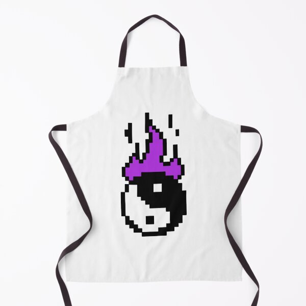 Item preview, Yin yang pixel art designed and sold by VADIMproducts.