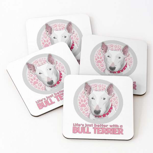 Item preview, Life's Just Better with a Bull Terrier! Especially for Bull Terrier Dog Lovers! designed and sold by rs-designs.