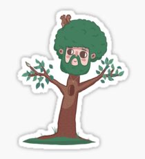 A Happy Little Bob Ross Sticker